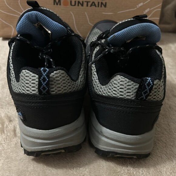 Pacific Mountain Coosa Low WP Gunmetal/Blue PM003280-016 Hiking Shoes - Picture 5 of 9